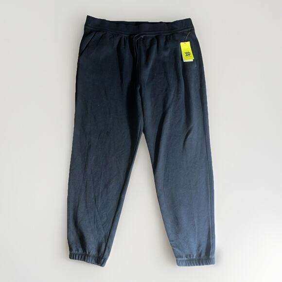 All In Motion Women’s High-Rise Fleece Joggers Black XXL — Core Jogger - Picture 2 of 9